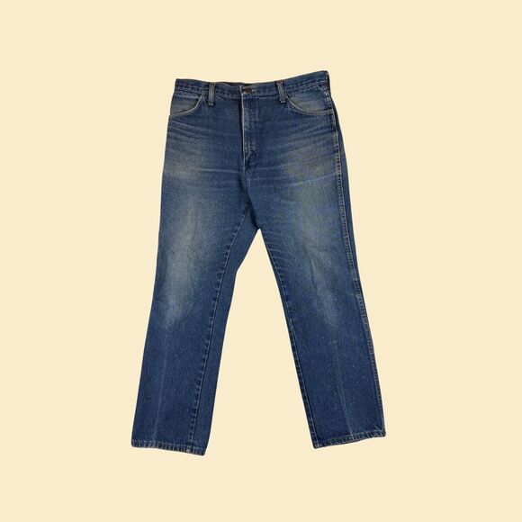 Rustler Denim Painter Pants, Men's, Size W37 cotton blue type Vintage Second Hand